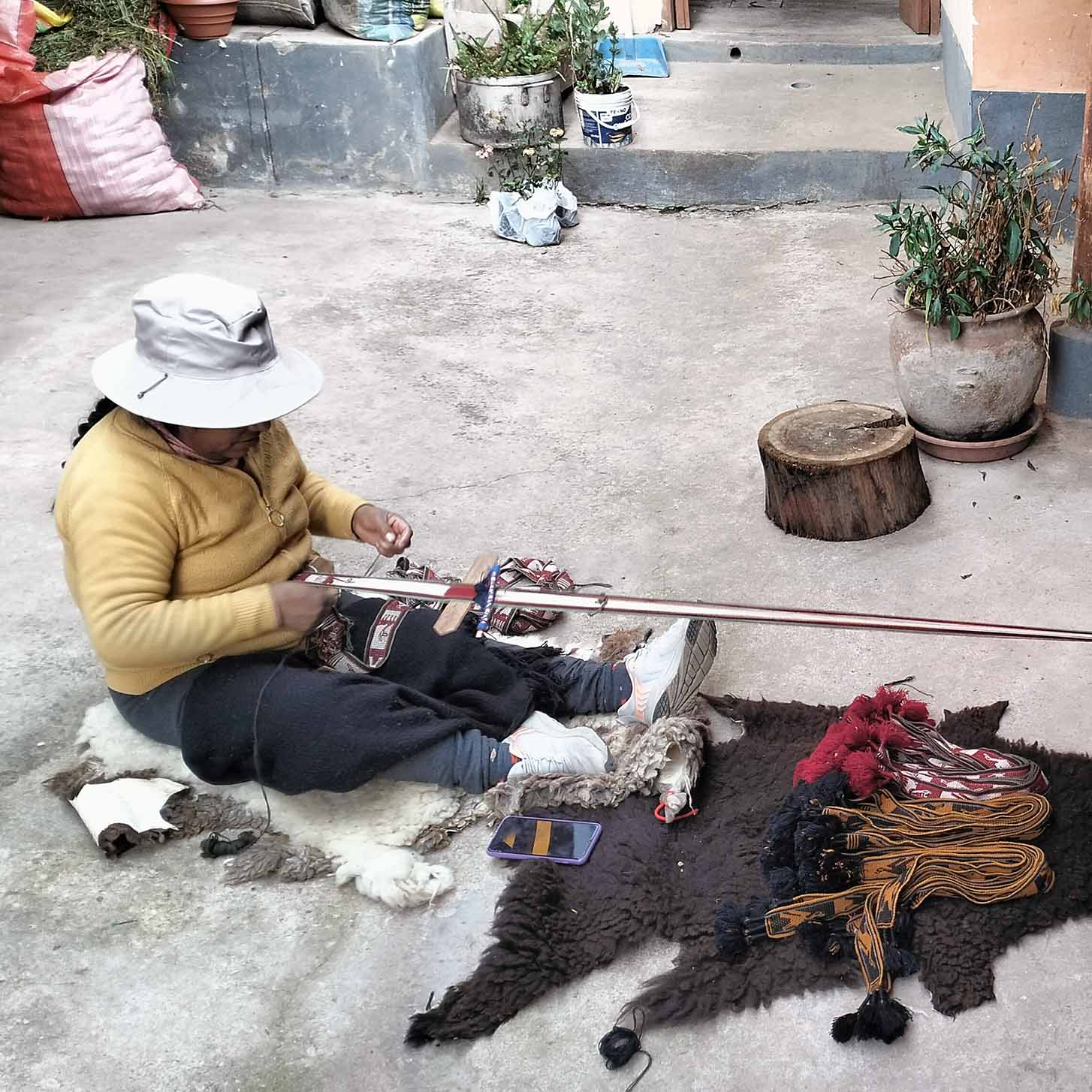 Peruvian Artisans Textile Weaving